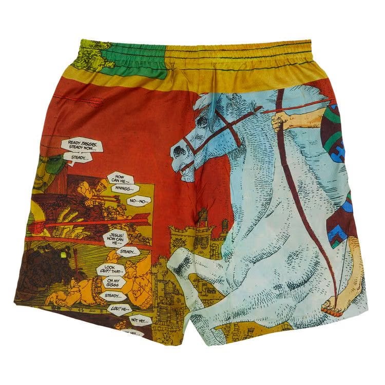 Supreme Ronin Silk Shorts Gold