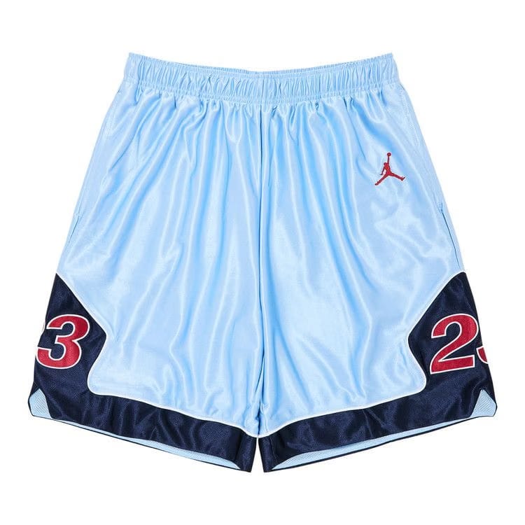 Supreme x Jordan Warm Up Shorts Light Blue