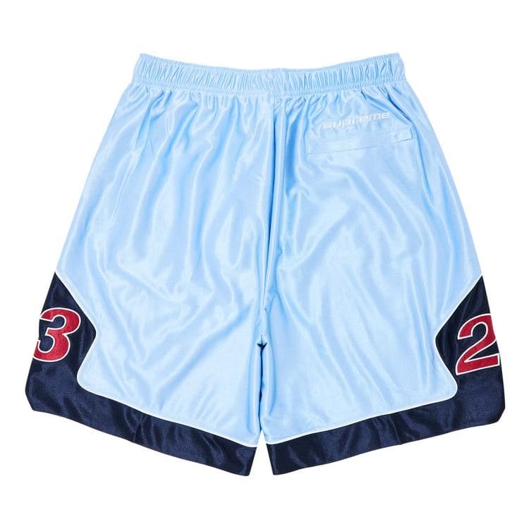 Supreme x Jordan Warm Up Shorts Light Blue