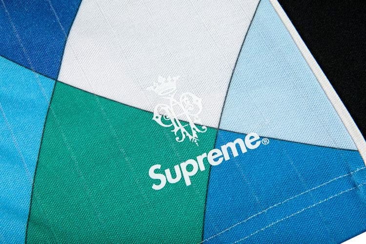Supreme x Emilio Pucci Soccer Shorts Blue