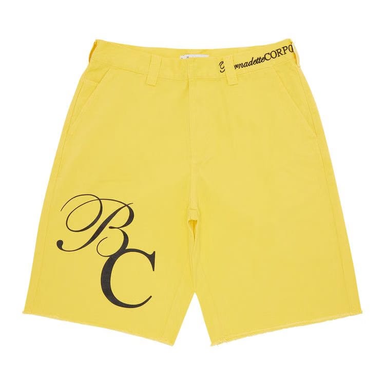 Supreme x Bernadette Corporation Work Shorts Yellow
