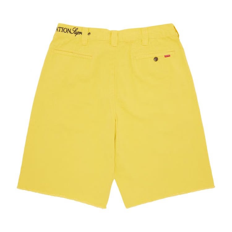 Supreme x Bernadette Corporation Work Shorts Yellow
