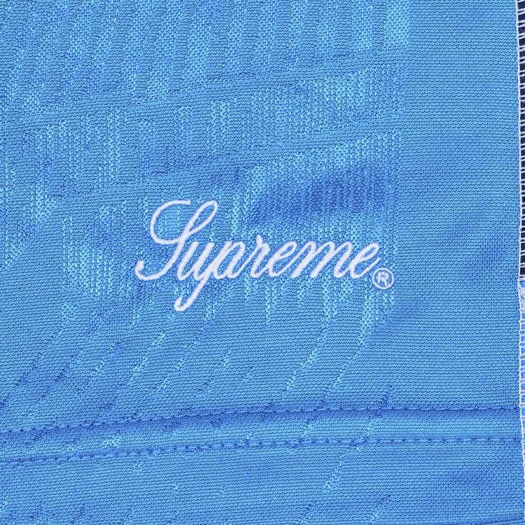 Supreme Jacquard Soccer Shorts Blue