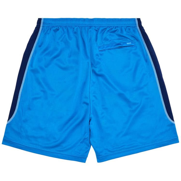 Supreme Jacquard Soccer Shorts Blue