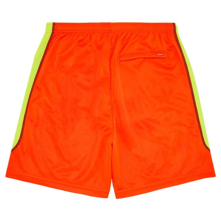 Supreme Jacquard Soccer Shorts Orange