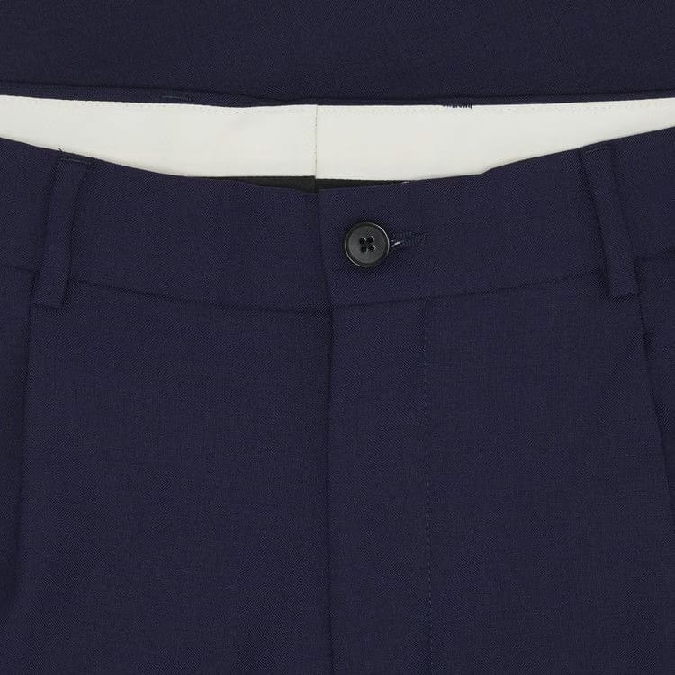 Supreme Pleated Trouser Navy
