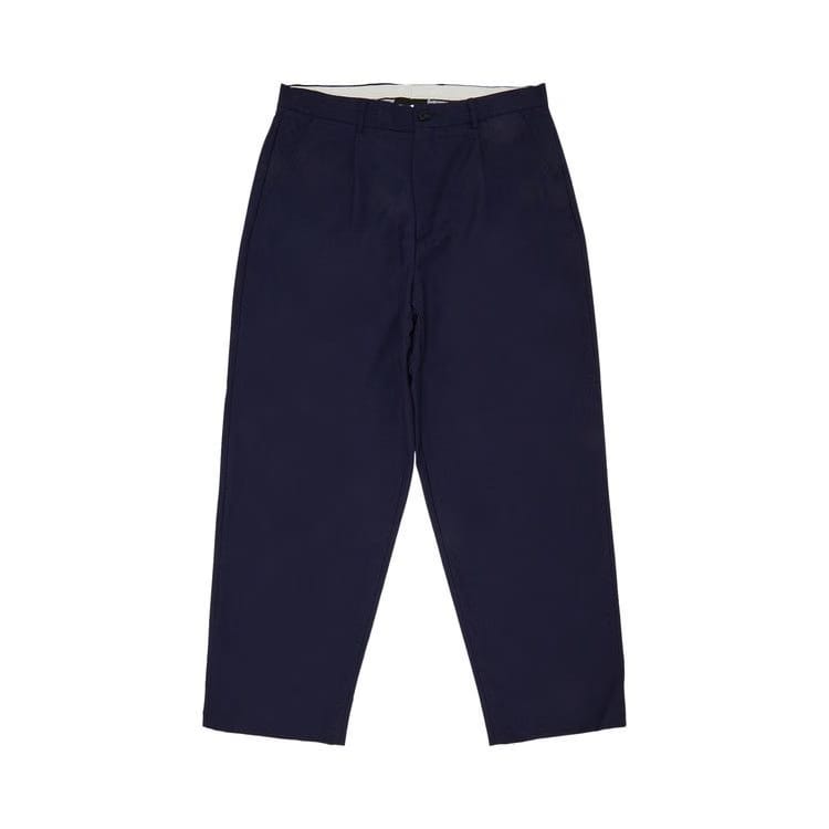 Supreme Pleated Trouser Navy