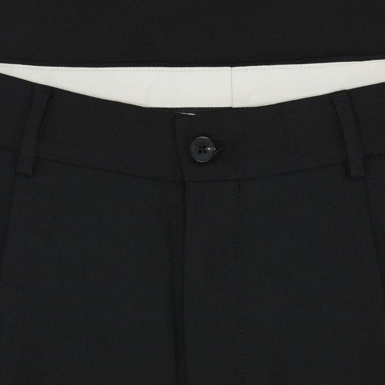 Supreme Pleated Trouser Black