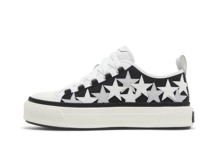 Amiri Stars Court Low Black White