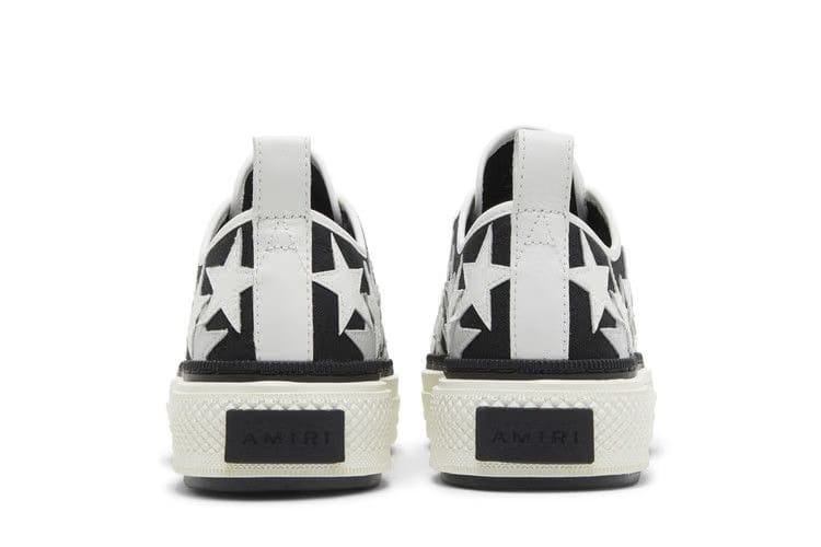Amiri Stars Court Low Black White