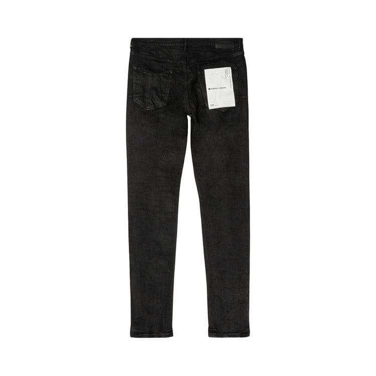PURPLE BRAND Low Rise Skinny Jeans Black