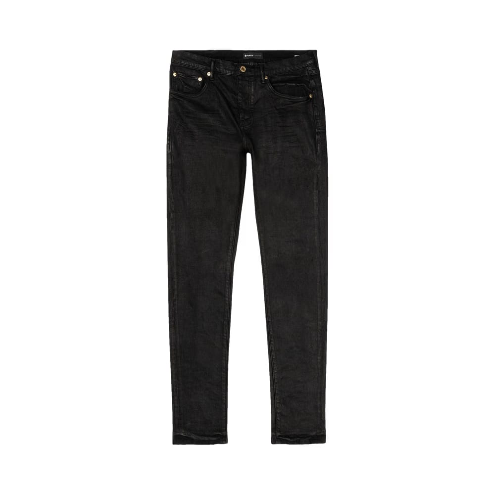 PURPLE BRAND Low Rise Skinny Jeans Black