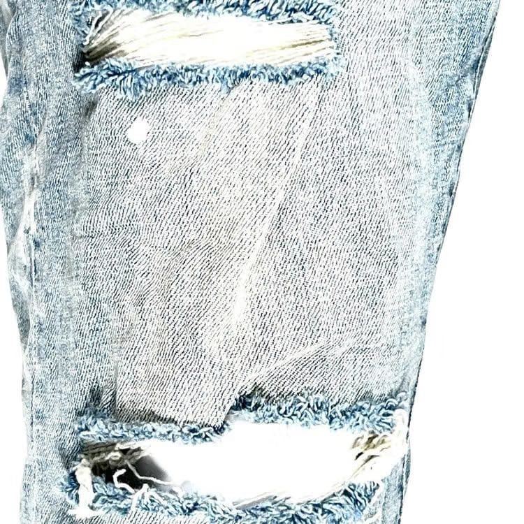 PURPLE BRAND Paint Jeans Light Indigo