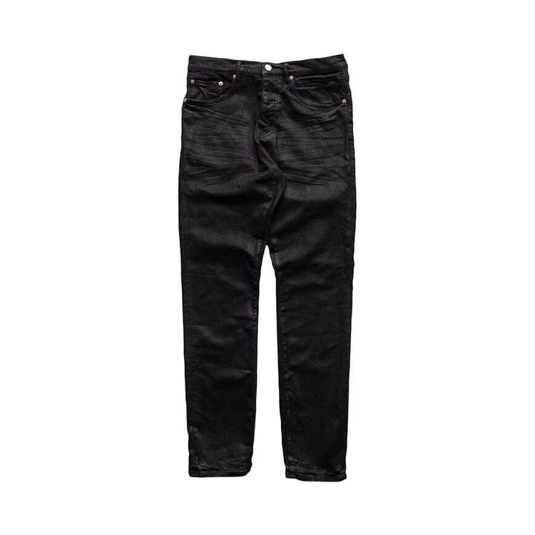 PURPLE BRAND Midnight Coated Jeans Black