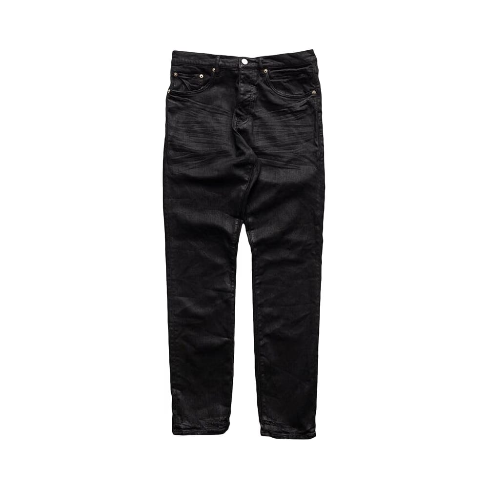PURPLE BRAND Midnight Coated Jeans Black