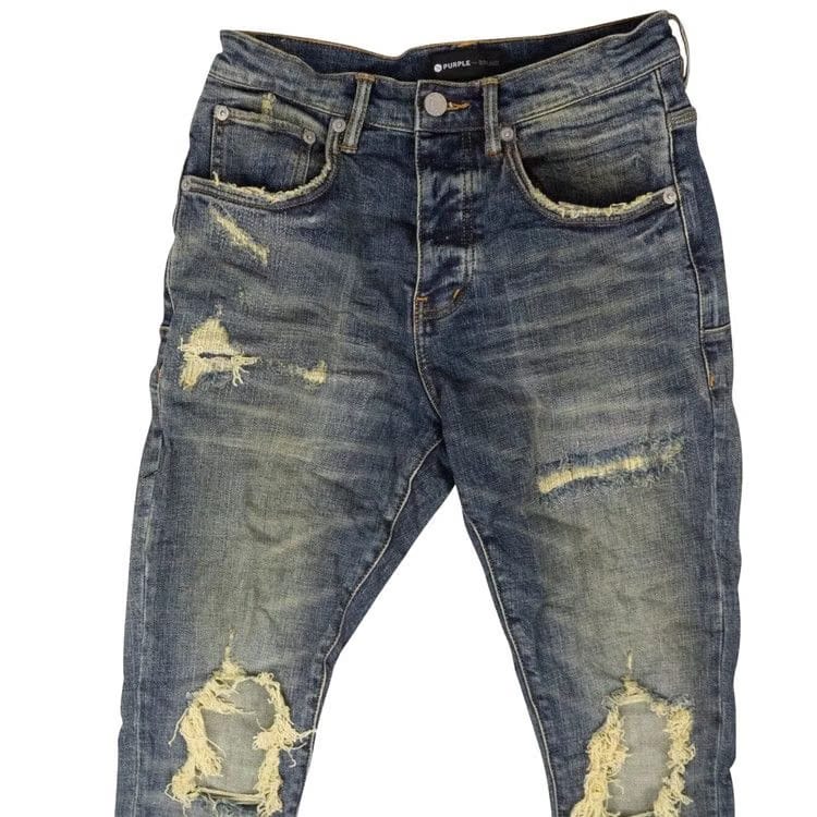 PURPLE BRAND Blowout Jeans Blue