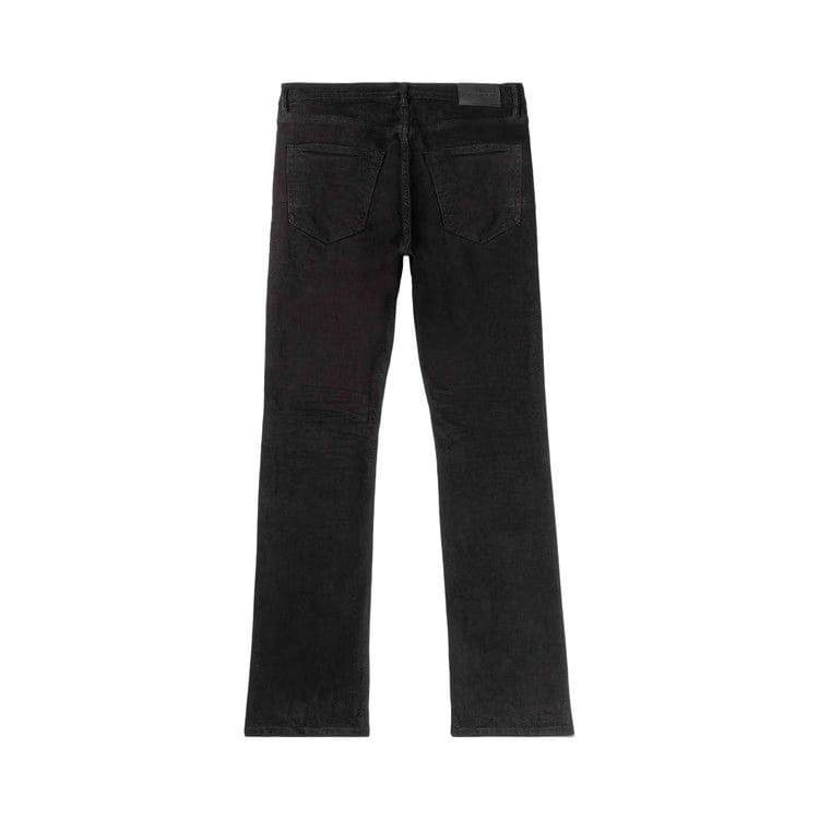 PURPLE BRAND Flamed Flare Jeans Black