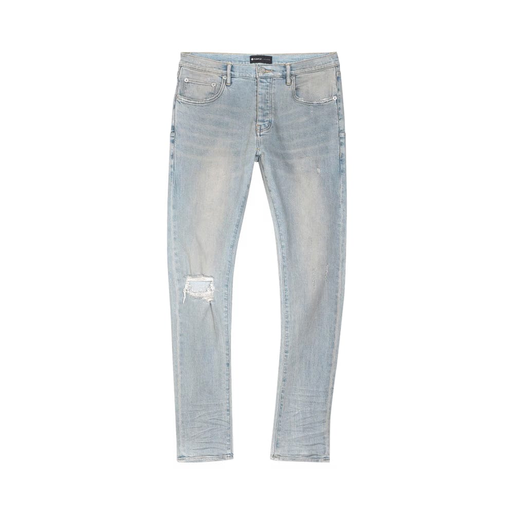 PURPLE BRAND Low Rise Skinny Jean Light Dirty Wax