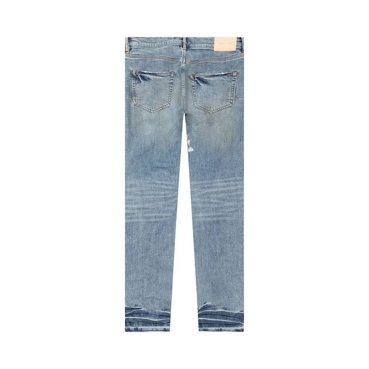 PURPLE BRAND Low Rise Skinny Jeans Light Indigo