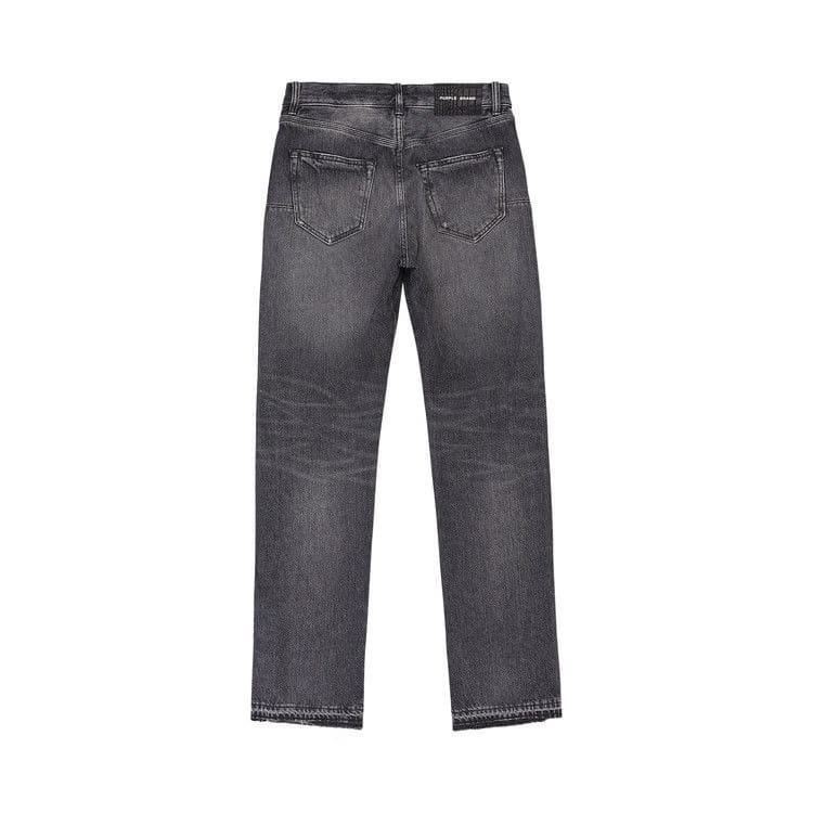 PURPLE BRAND Faded Crystal Racer Skinny Jeans Black