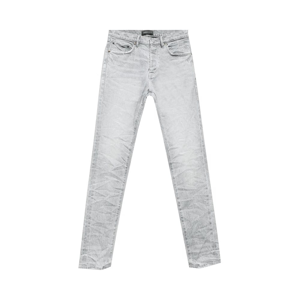 PURPLE BRAND Low Rise Slim Jeans Grey