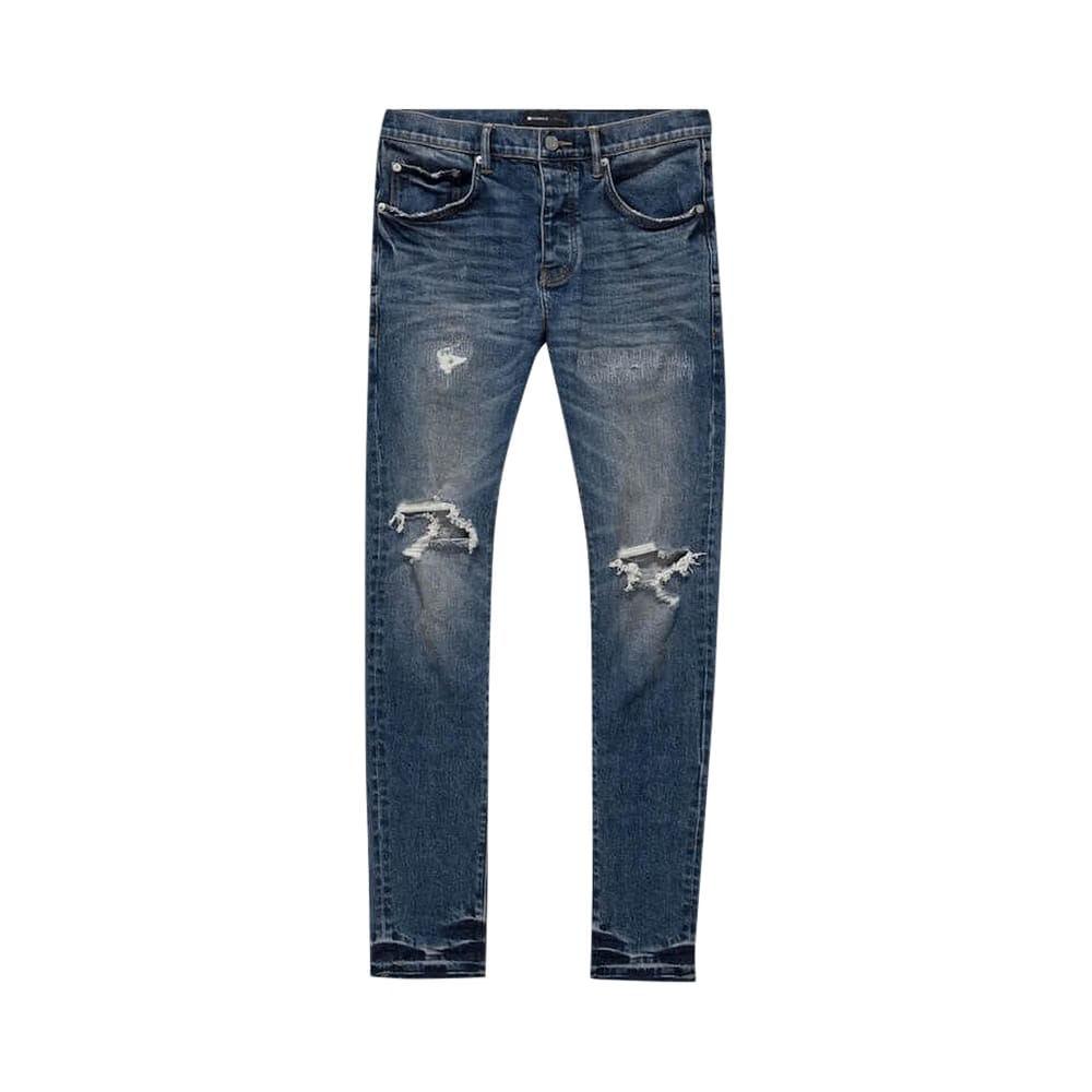 PURPLE BRAND Blowout Released Hem Pants Indigo