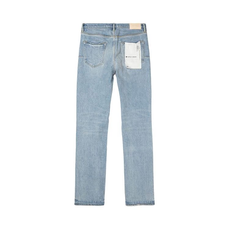 PURPLE BRAND Subtle Dirty Jeans Light Indigo