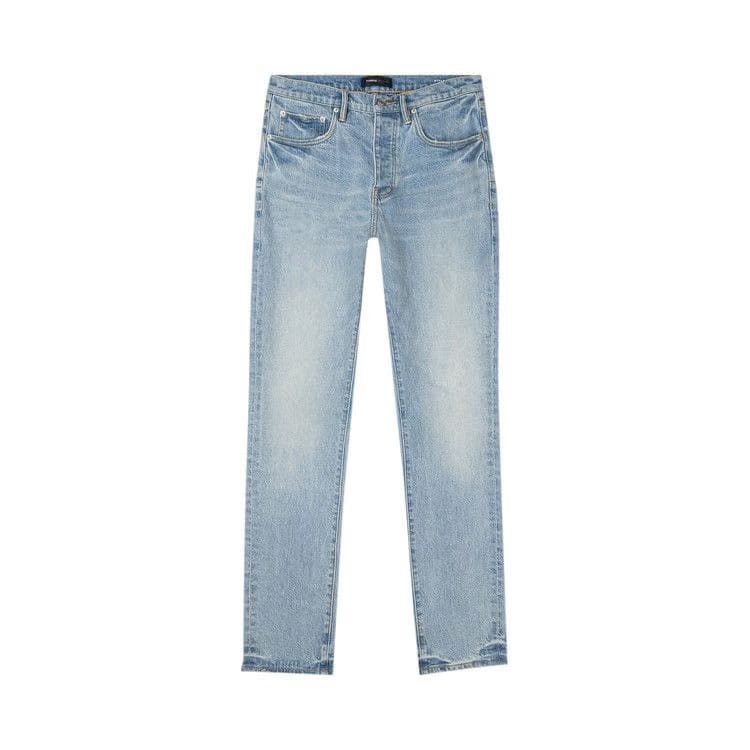 PURPLE BRAND Subtle Dirty Jeans Light Indigo
