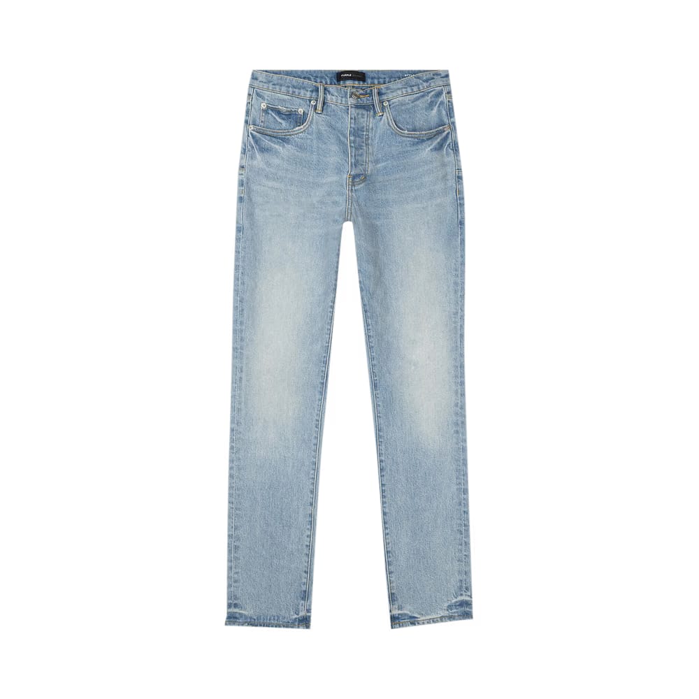 PURPLE BRAND Subtle Dirty Jeans Light Indigo