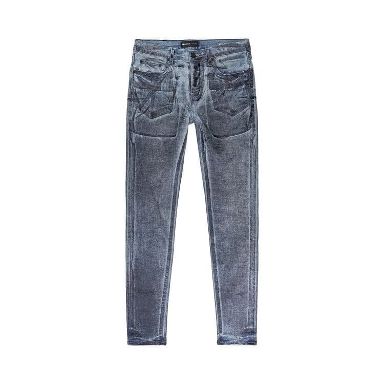 PURPLE BRAND Foil Jeans Indigo/Black
