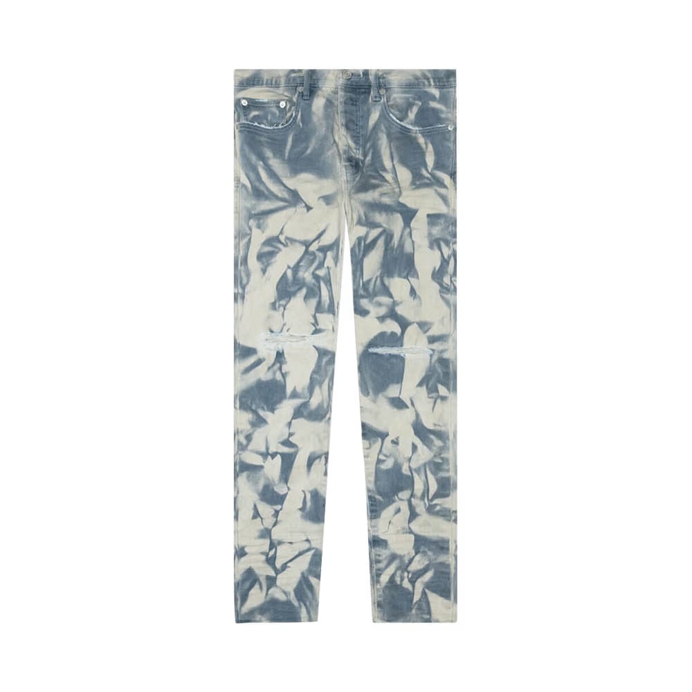 PURPLE BRAND Fatigue Marble Jeans Blue