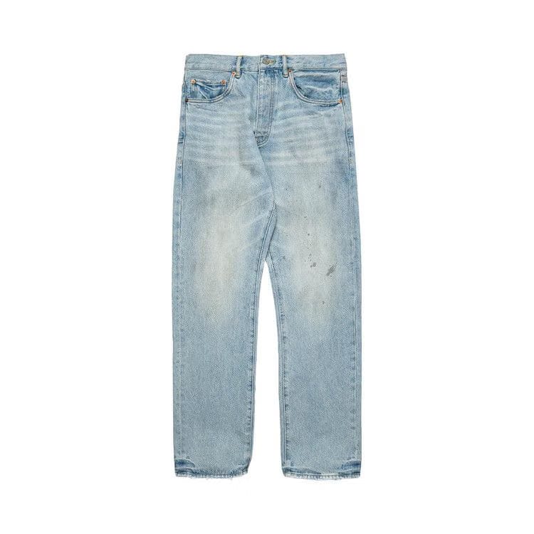 PURPLE BRAND Mechanic Dirty Jeans Light Indigo