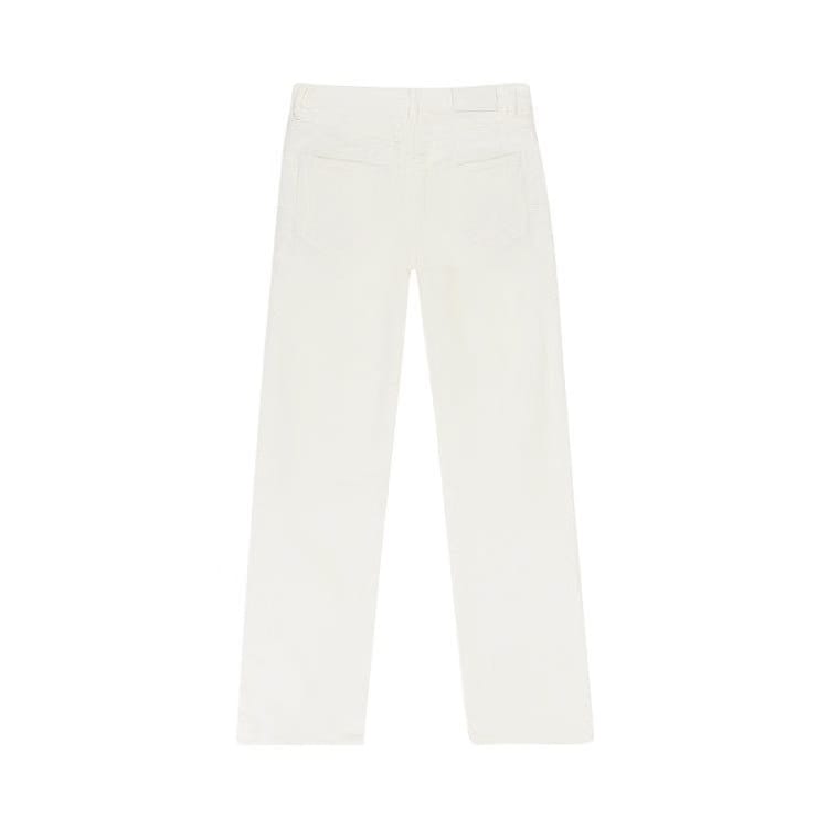 PURPLE BRAND Corduroy Semi Coated Skinny Jeans White
