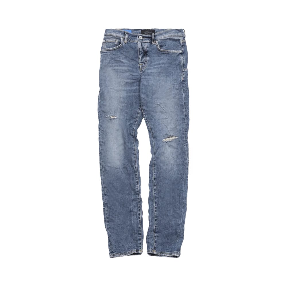 PURPLE BRAND Thrashed Tinted Jeans Mid Indigo