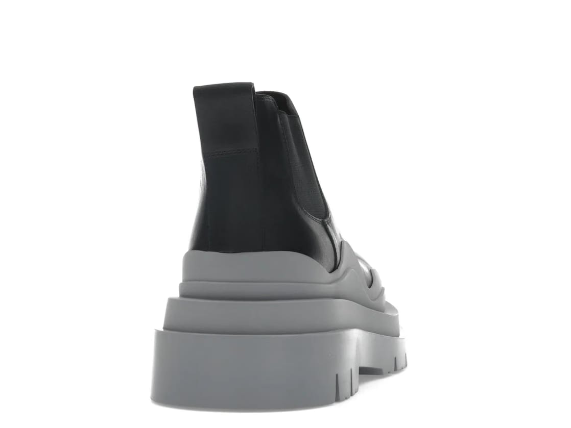 Bottega Veneta Tire Cropped Boot Black Vapor