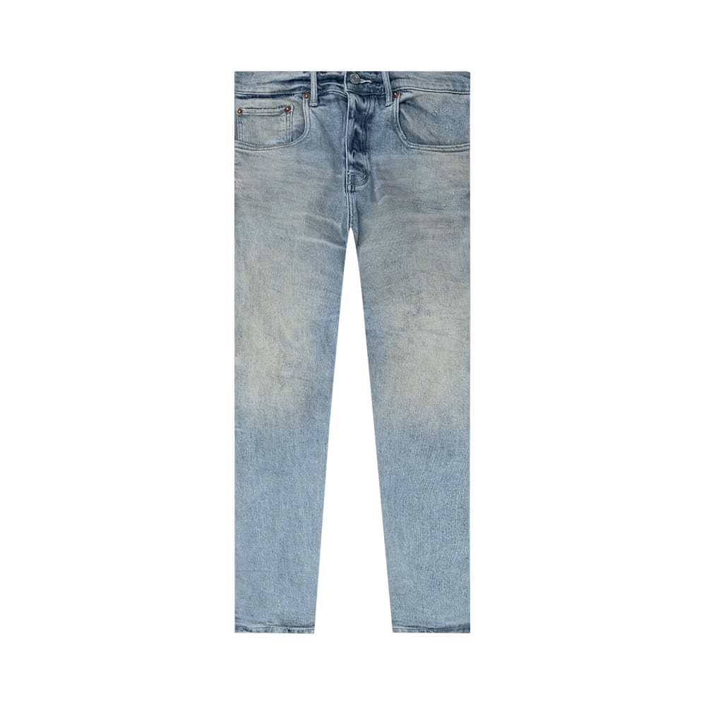 PURPLE BRAND Flare Jeans Worn Light Indigo