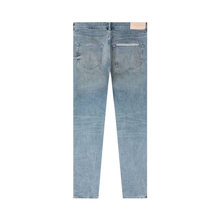 PURPLE BRAND Flare Jeans Worn Light Indigo