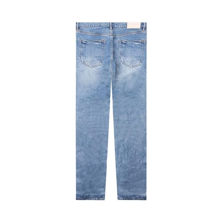 PURPLE BRAND Skinny Coated Jeans Light Indigo