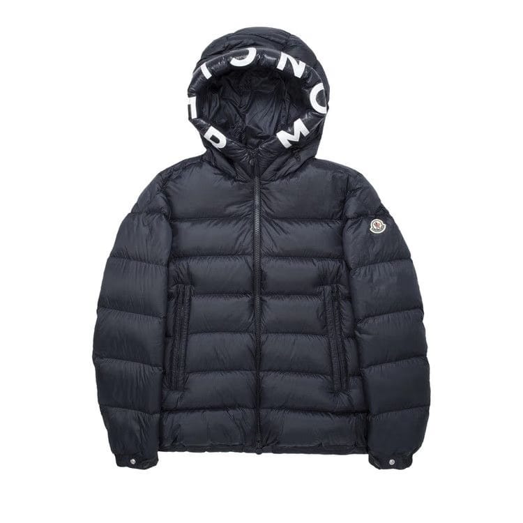 Moncler Salzman Full Zip Puffer Jacket Navy