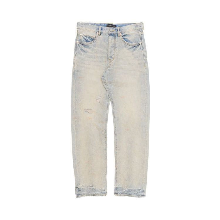 PURPLE BRAND Oil Repair Slim Straight Super Light Indigo