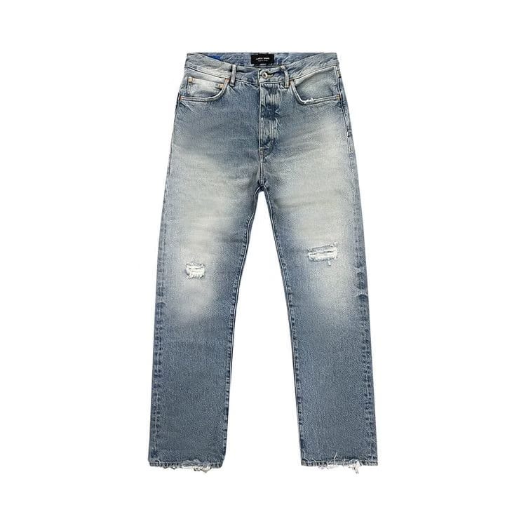 PURPLE BRAND Distressed Jeans Dirty Faded Indigo