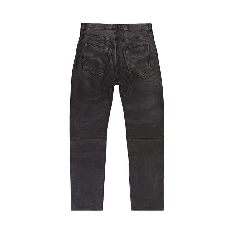 PURPLE BRAND Leather Pant Black