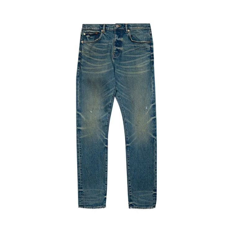 PURPLE BRAND 2 Year Dirty Fade Pants Mid Indigo