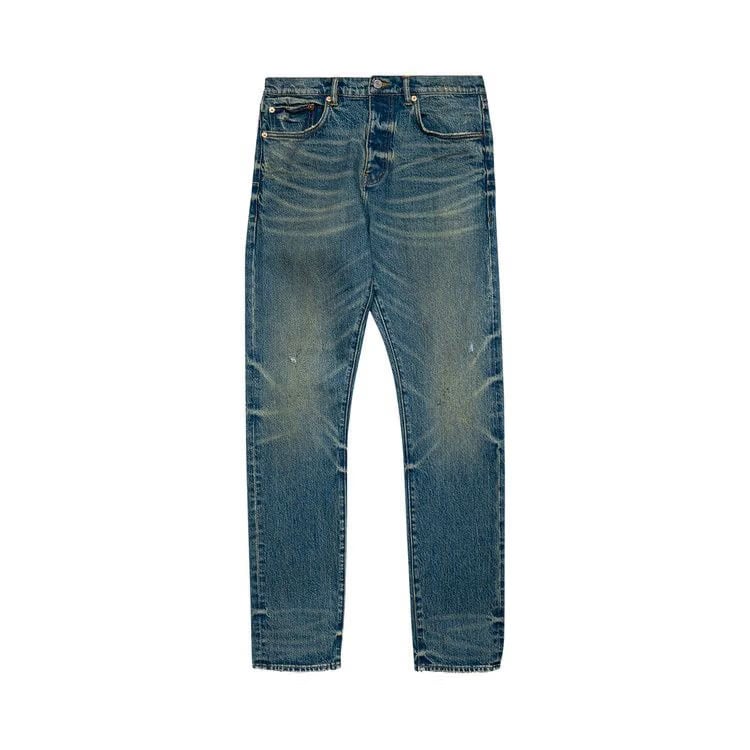 PURPLE BRAND 2 Year Dirty Fade Pants Mid Indigo