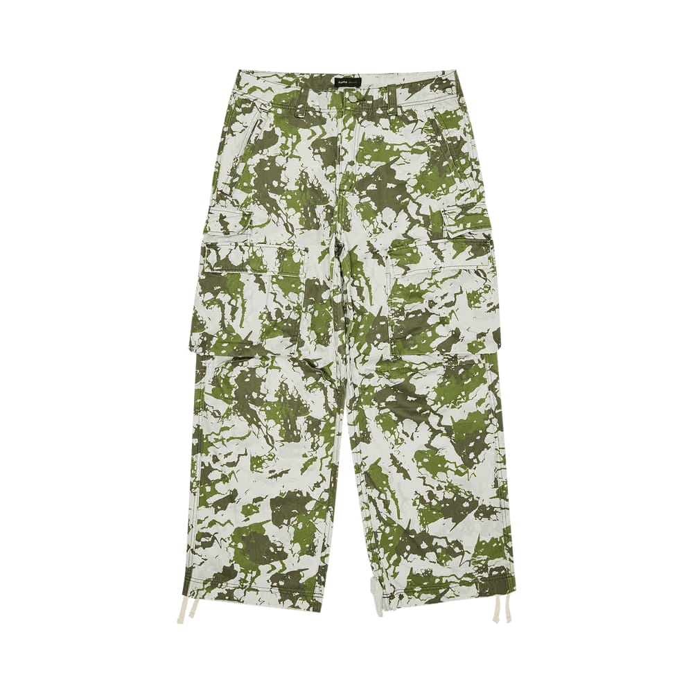 PURPLE BRAND Double Pocket Cargo All Over Print