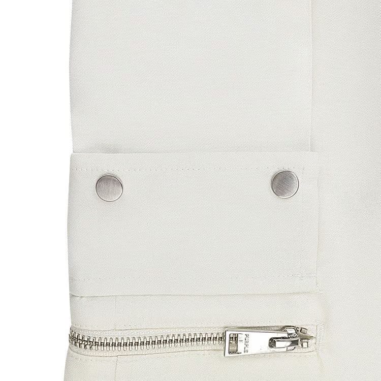 PURPLE BRAND Poly Cargo Pants Off White