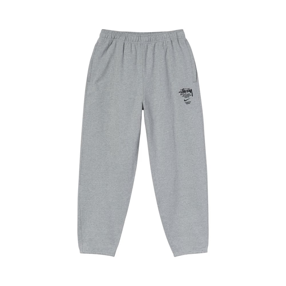 Nike x Stussy NRG ZR Fleece Pant Dark Grey Heather