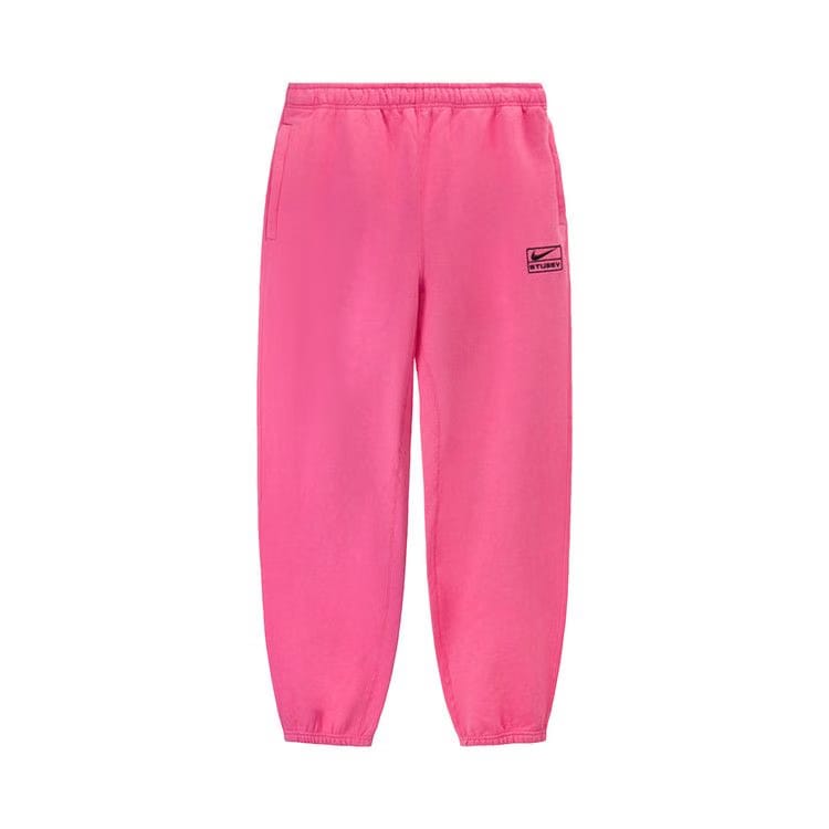 Nike x Stussy NRG Washed Fleece Pant Lotus Pink