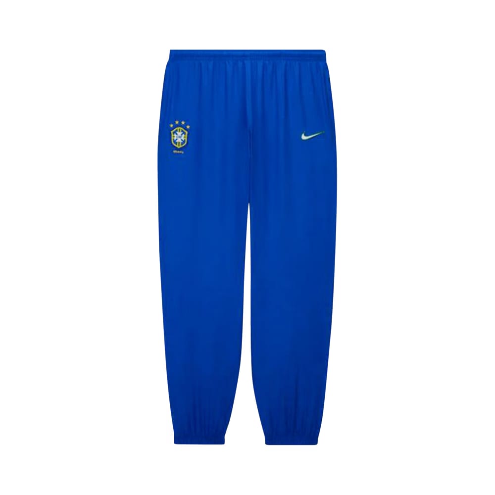 Nike Brazil 1998 Reissue Soccer Replica Track Pants Lyon Blue/White