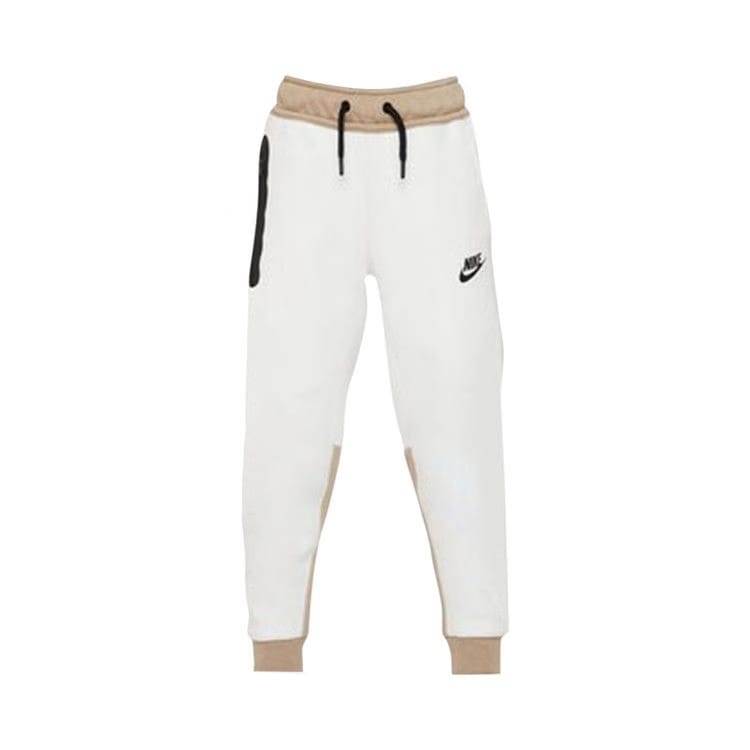 Nike Tech Fleece Joggers White/Khaki